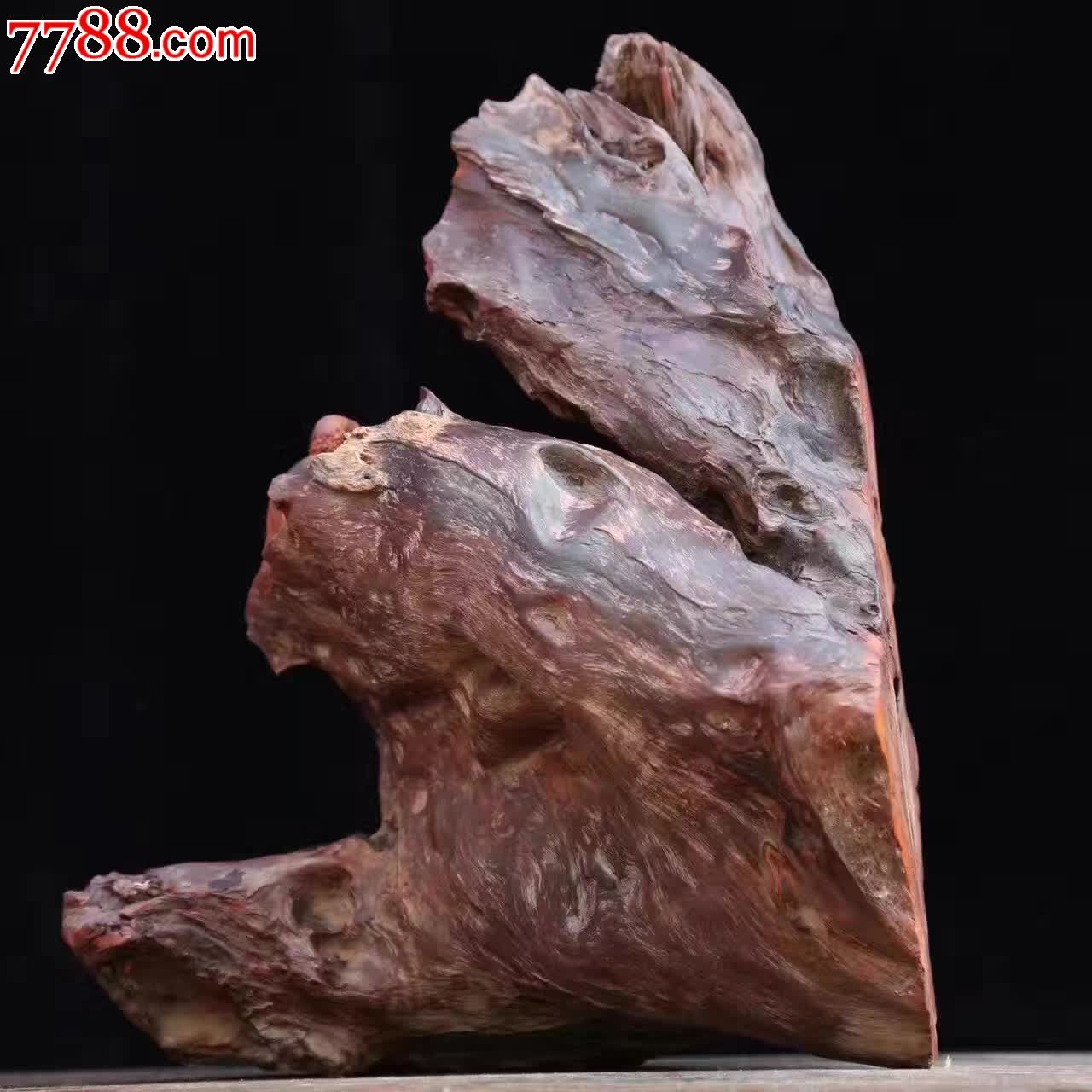 作品悟禅材料鸟足紫檀