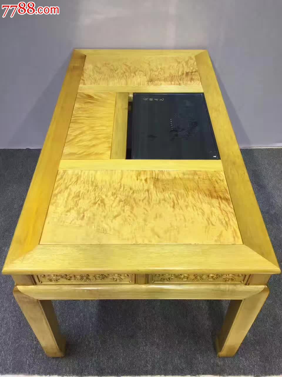 金絲楠泡茶桌7件套現